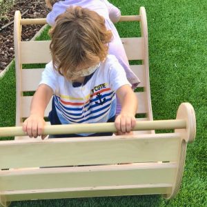 Радуга-качалка с прямыми рейками