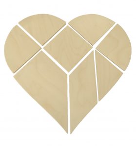 Танграм «Сердце»