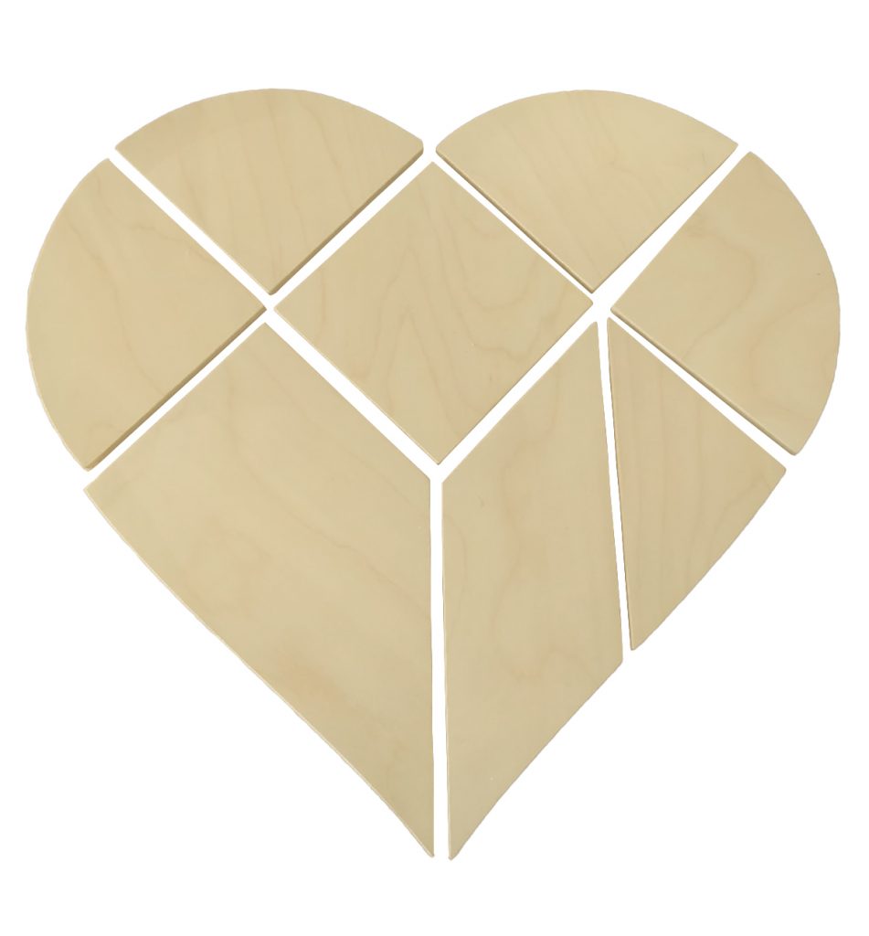 Танграм «Сердце»